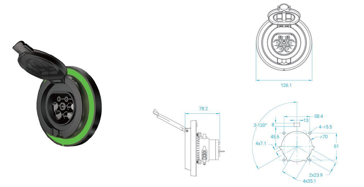 ev socket type2